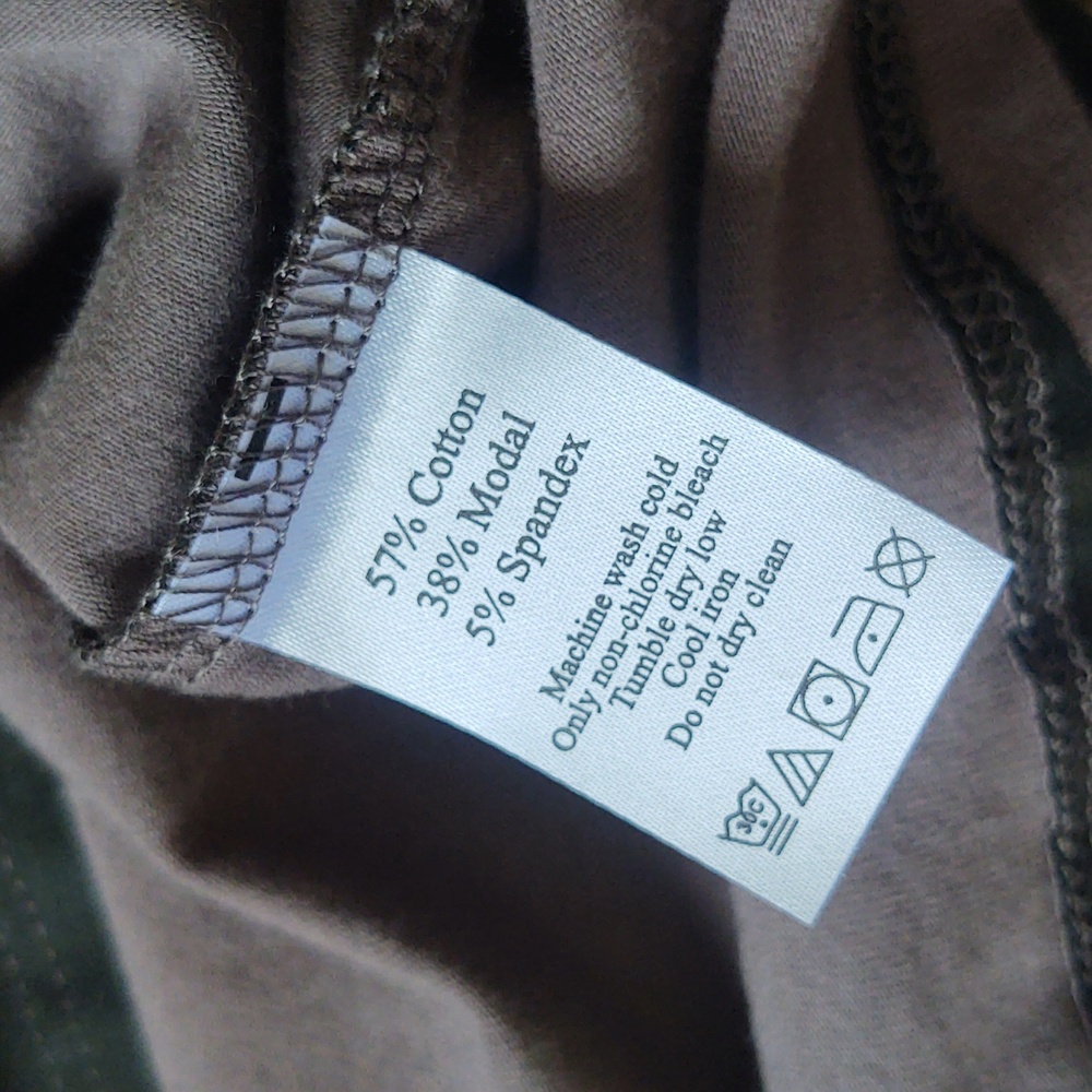 VGUC Duffield Lane camouflage knee length swing dress with three quarter sleeves - Picture 4 of 5